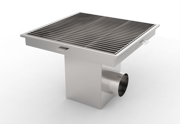 SG-450 Square Floor Gully | Paragon Stainless Products